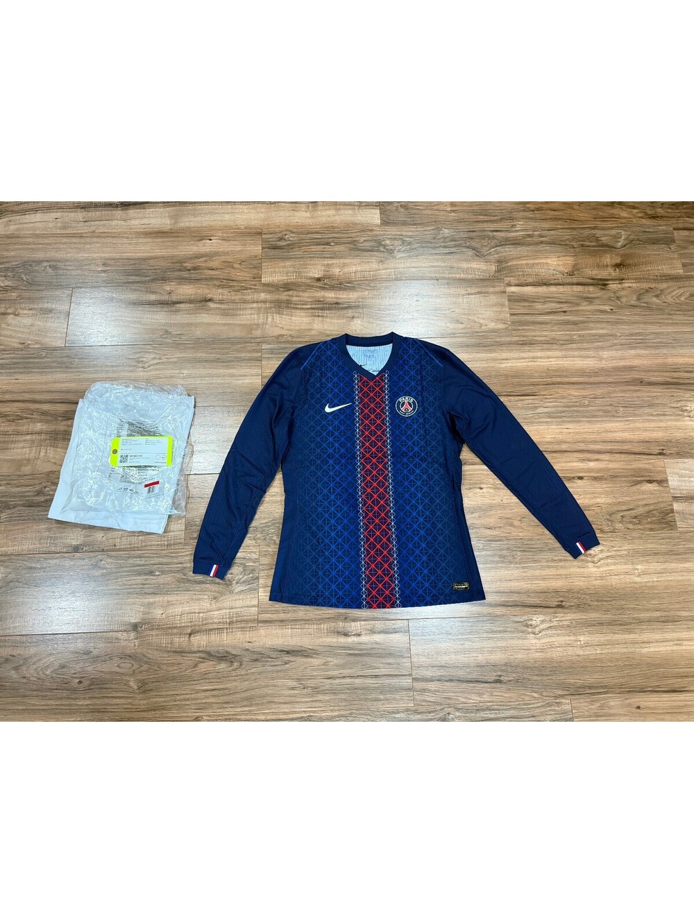 Nike PSG "GFA PROMO" 2025/26 Home Men's Dri-FIT ADV L/S Jersey *Player Issue*NIB